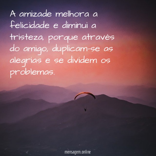 A amizade melhora a felicidade e diminui a tristeza
