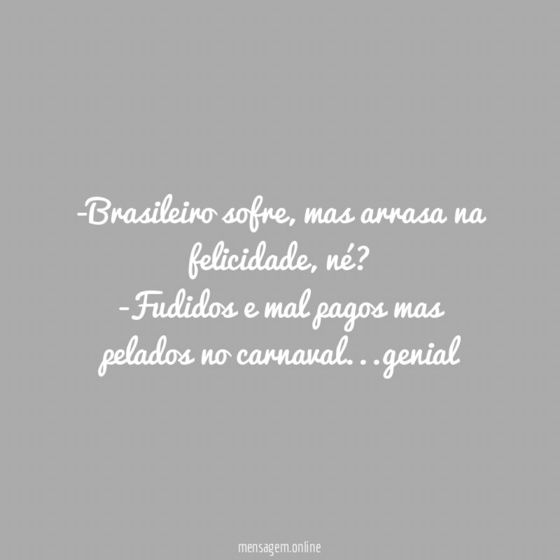 Brasileiro sofre