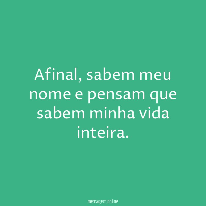Afinal