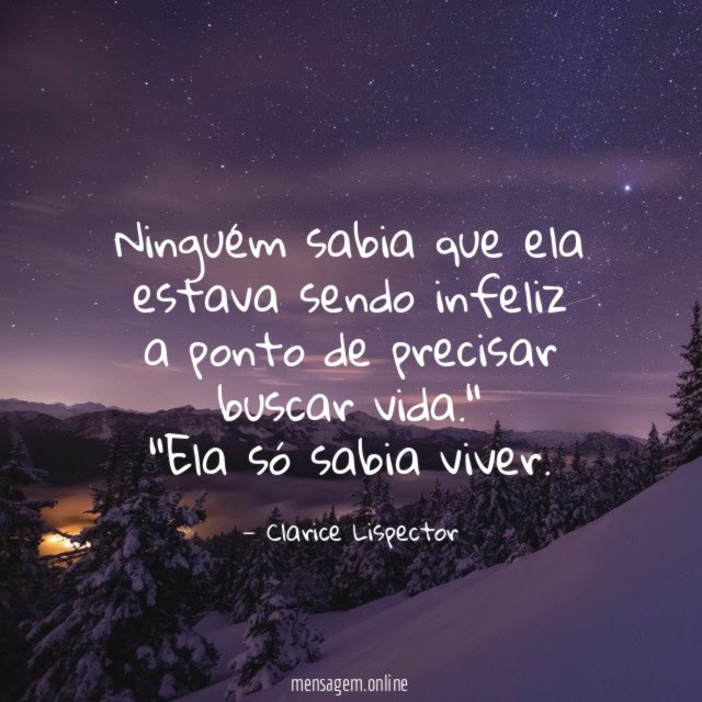 Ninguém sabia que ela estava sendo infeliz a