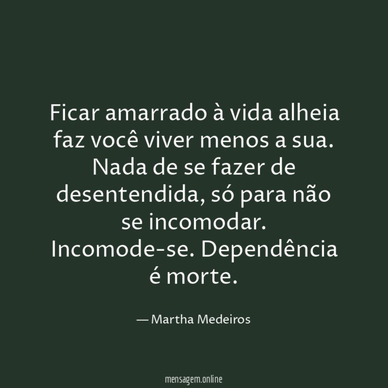 Ficar amarrado à vida alheia faz você viver menos a sua
