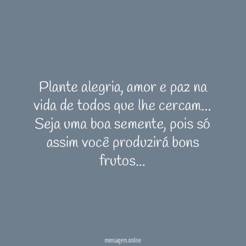 Plante alegria