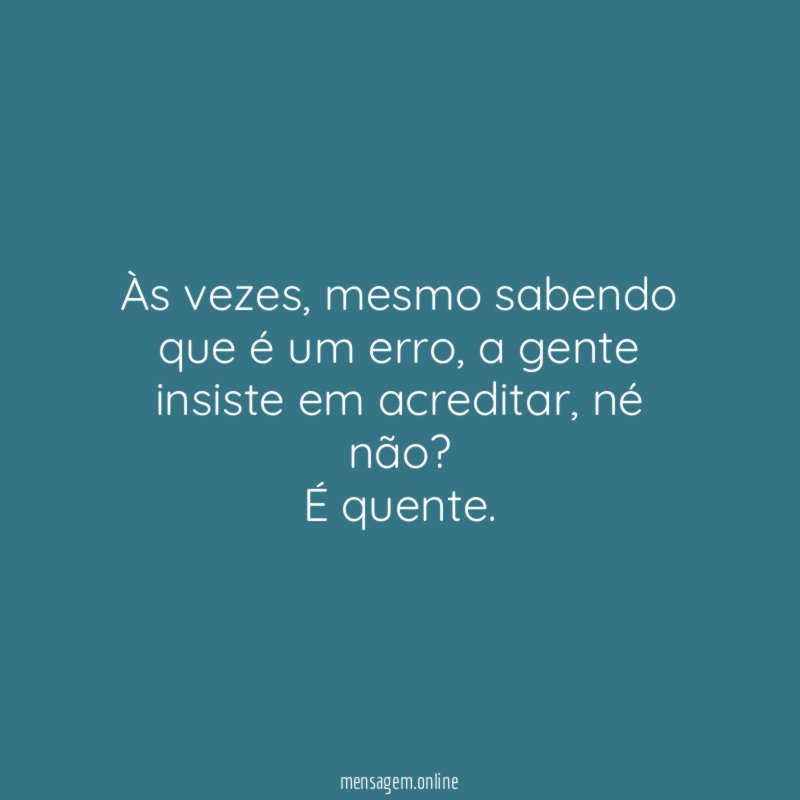 Às vezes