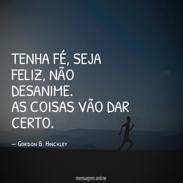 Tenha fé