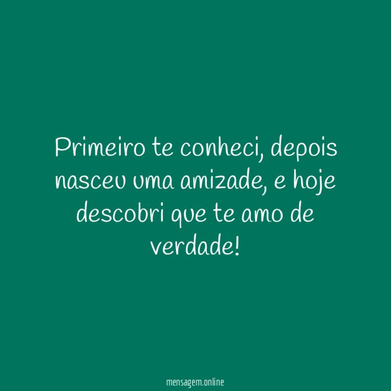 Primeiro te conheci