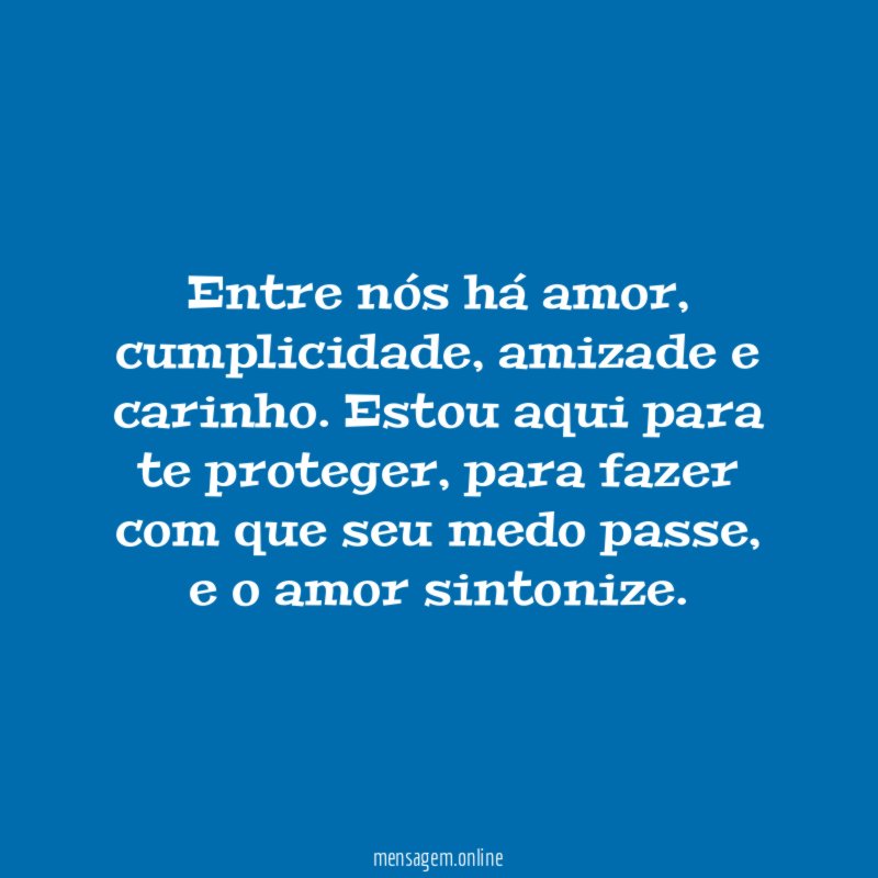 Entre nós há amor