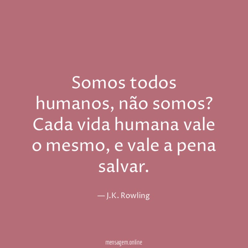 Somos todos humanos