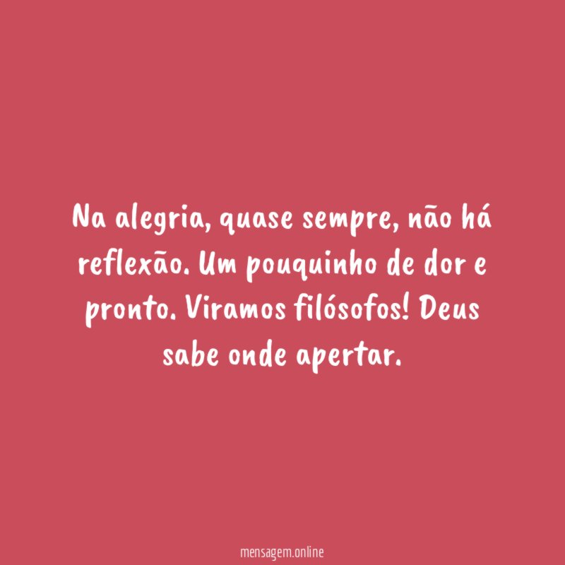 Na alegria