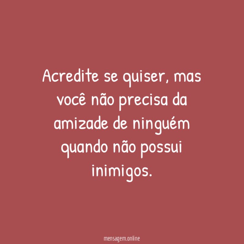Acredite se quiser