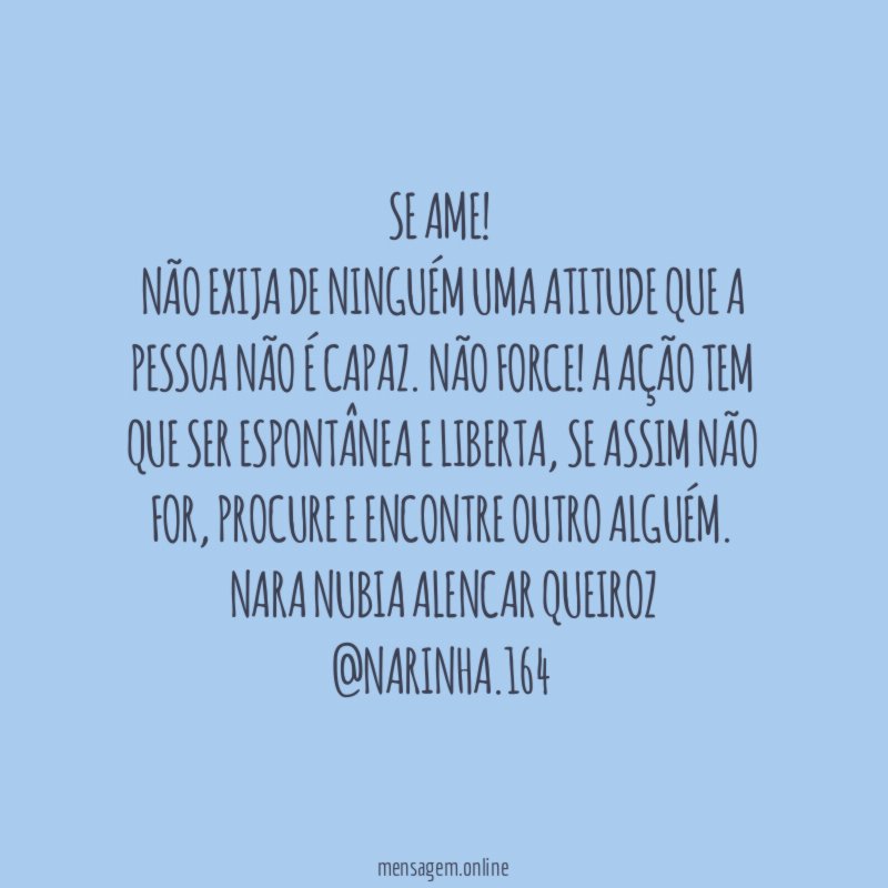 Se ame