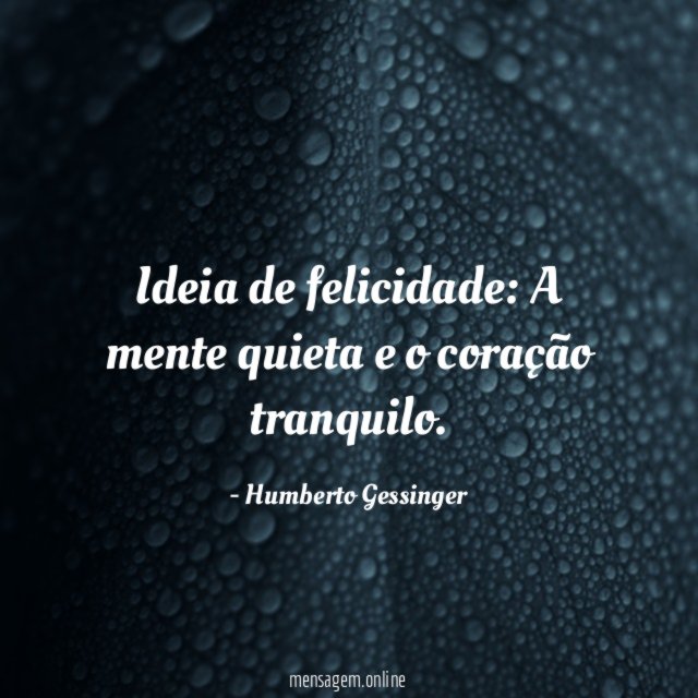 Ideia de felicidade