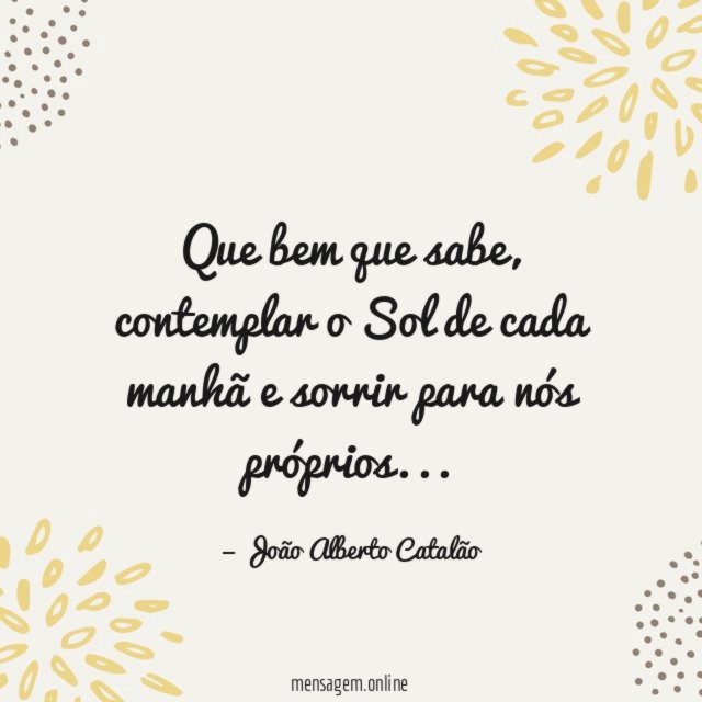 Que bem que sabe