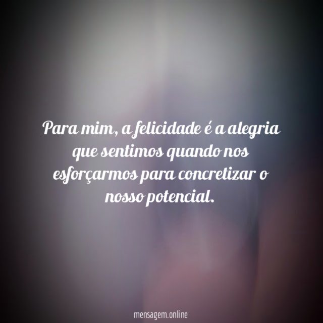 Para mim