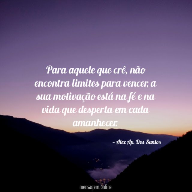 Para aquele que crê