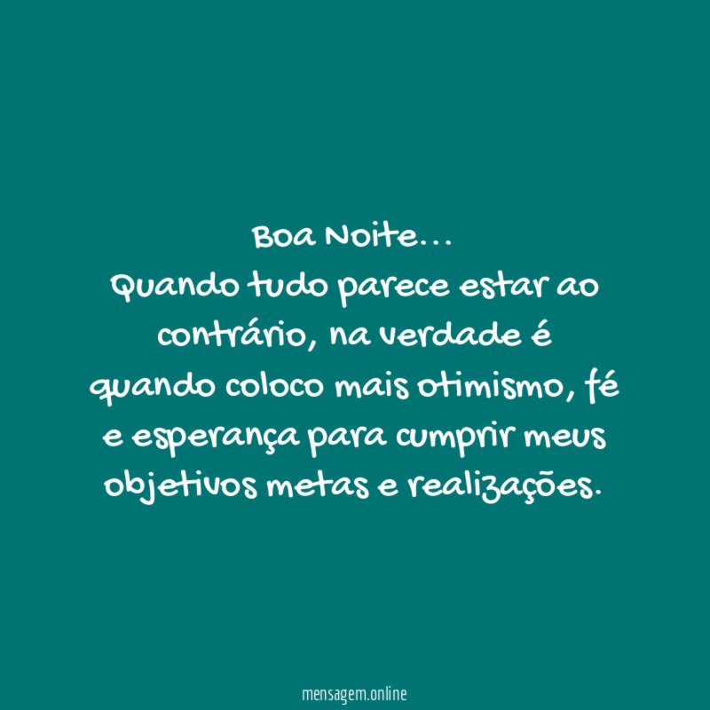 Boa Noite