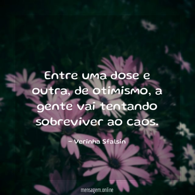 Entre uma dose e outra