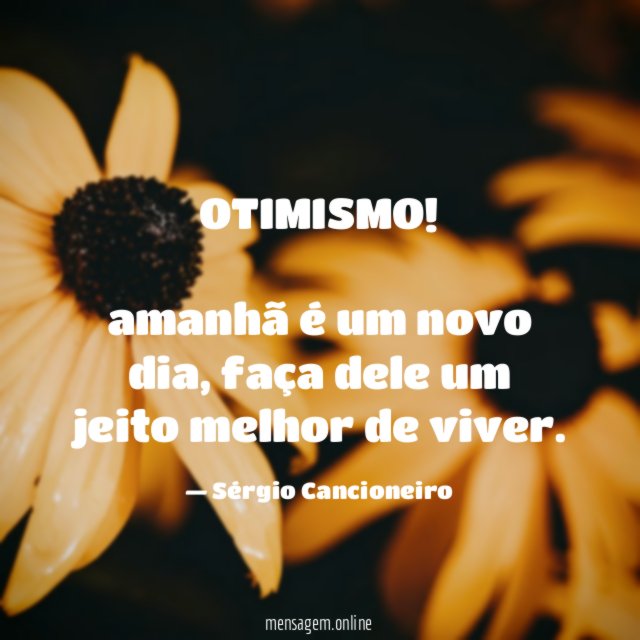 OTIMISMO