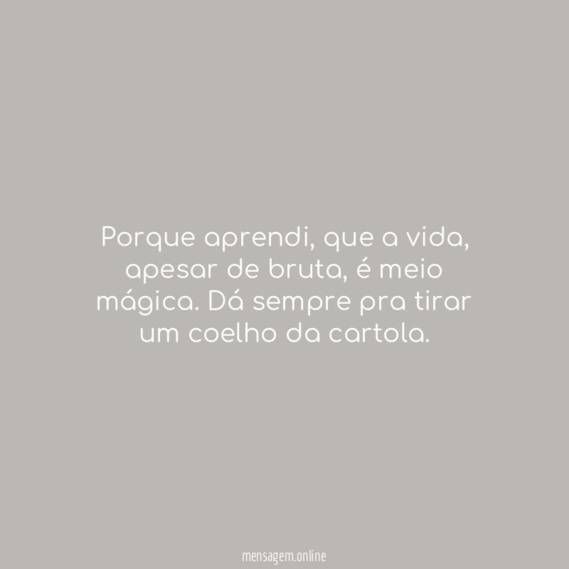 Porque aprendi