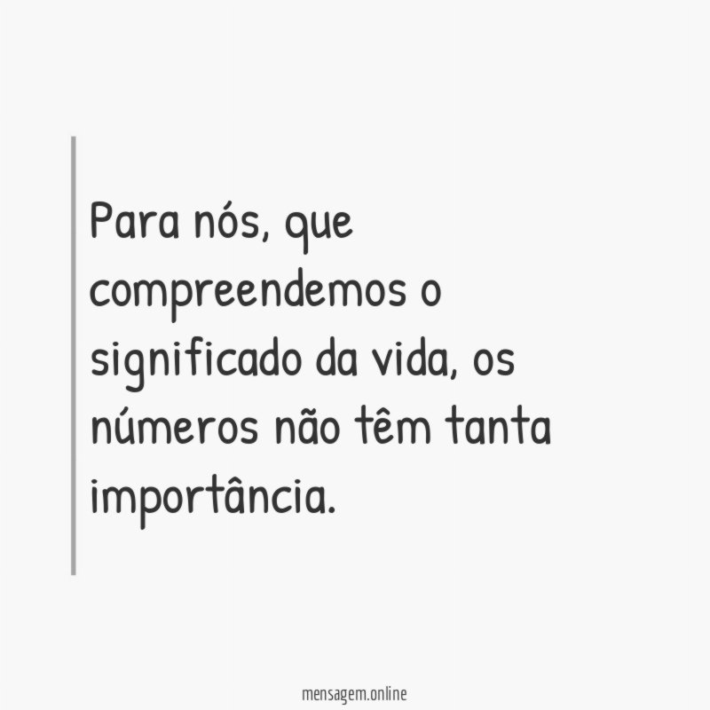 Para nós