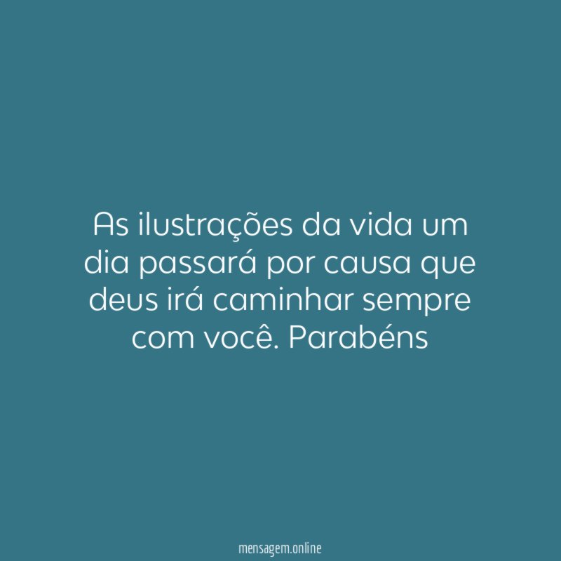 As ilustrações da vida um dia passará por