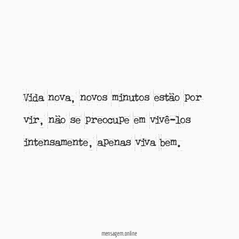Vida nova
