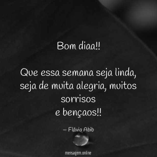 Bom diaa