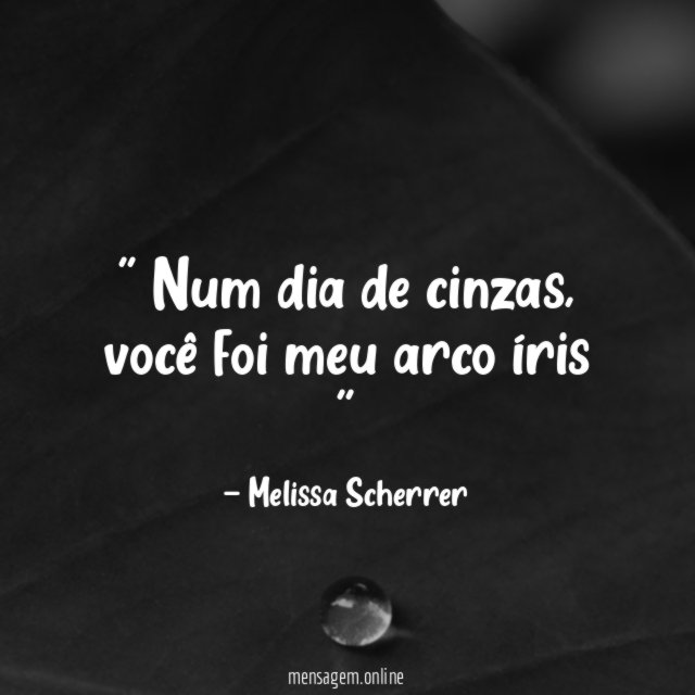 ' Num dia de cinzas
