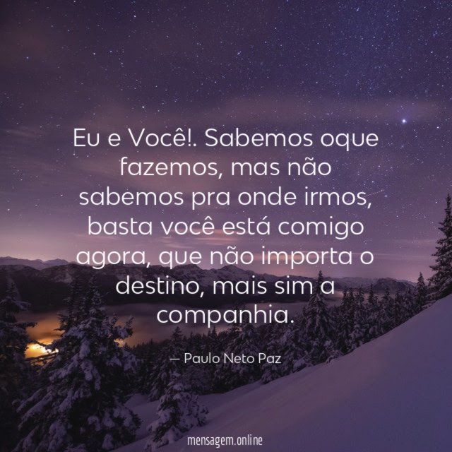 Eu e Você