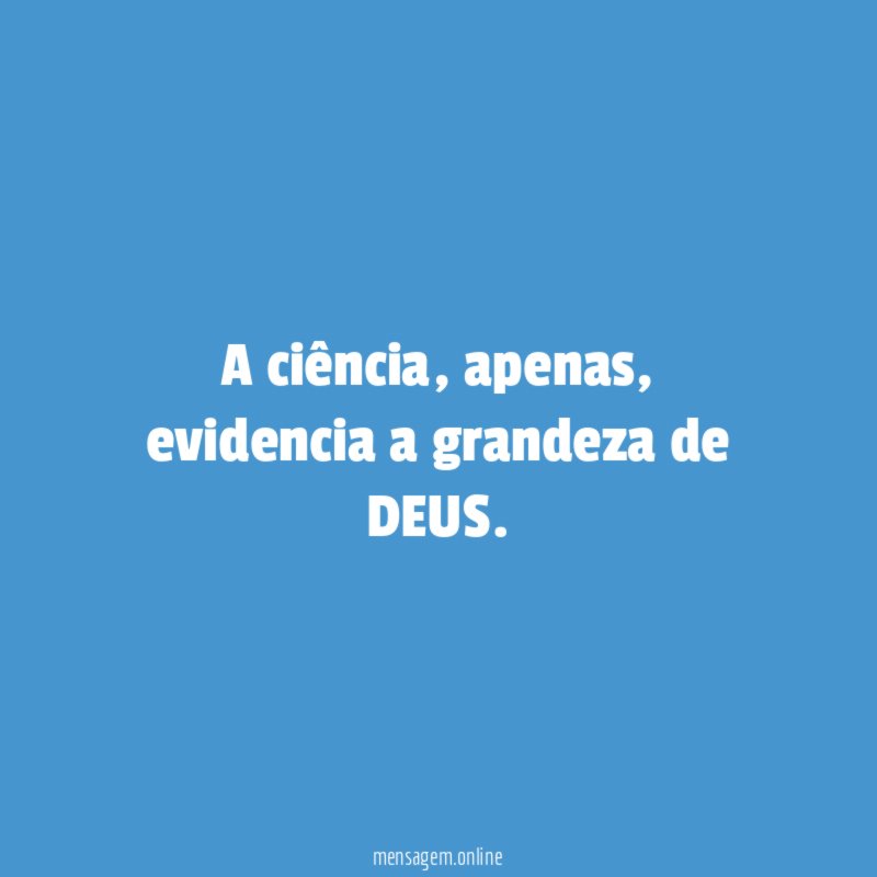 A ciência