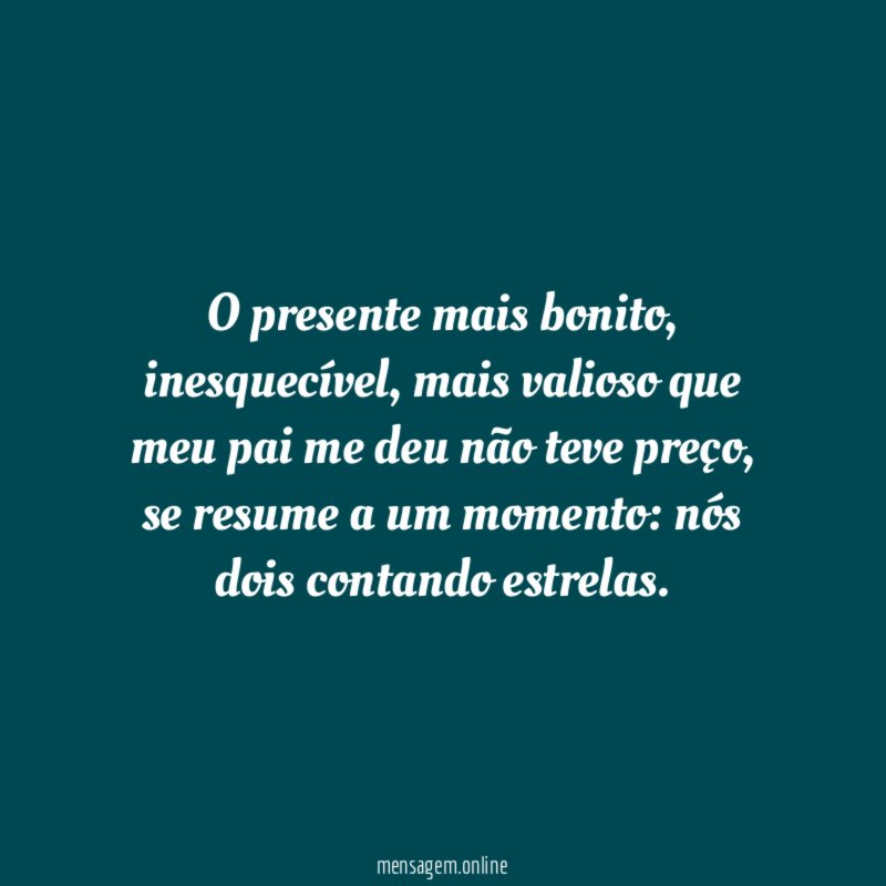 O presente mais bonito