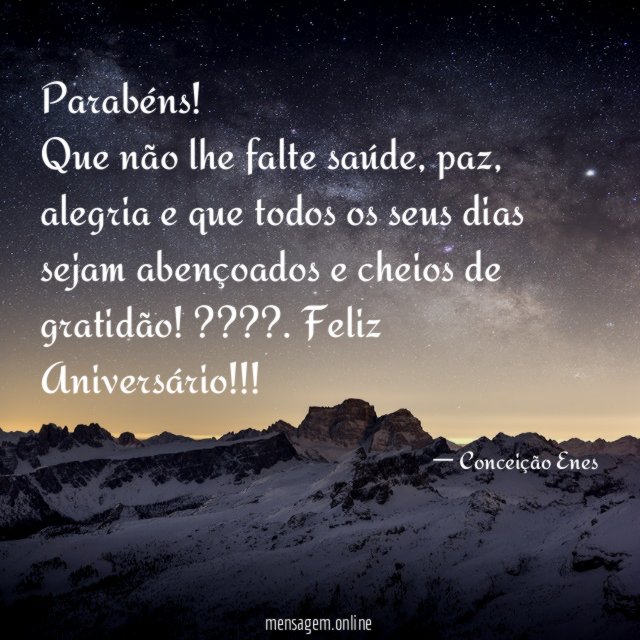 Parabéns