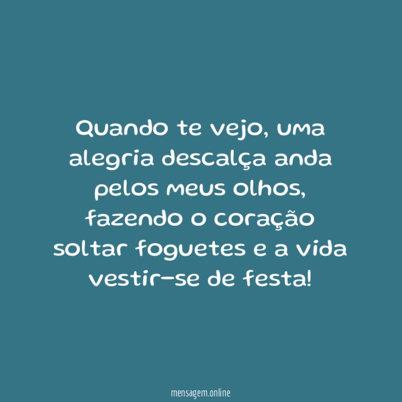 Quando te vejo