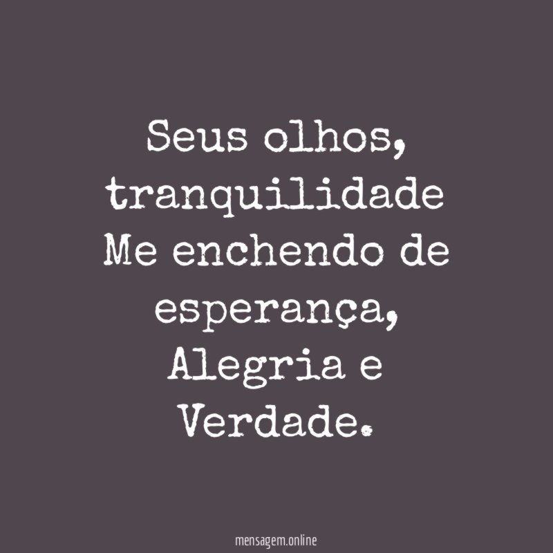 Seus olhos