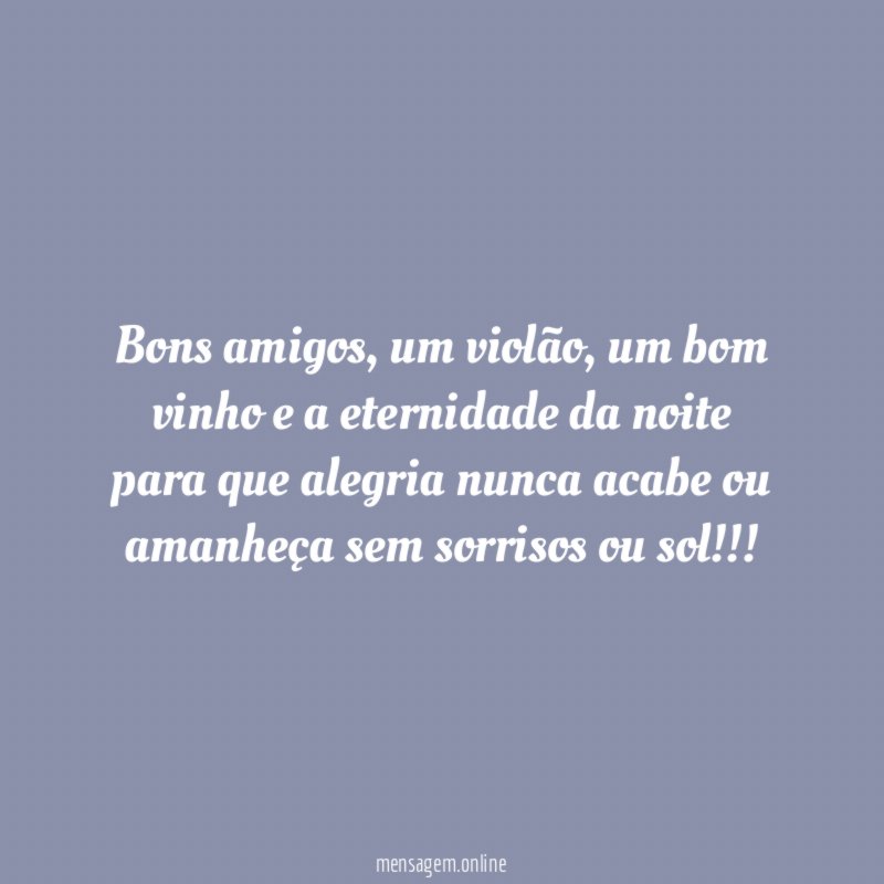 Bons amigos