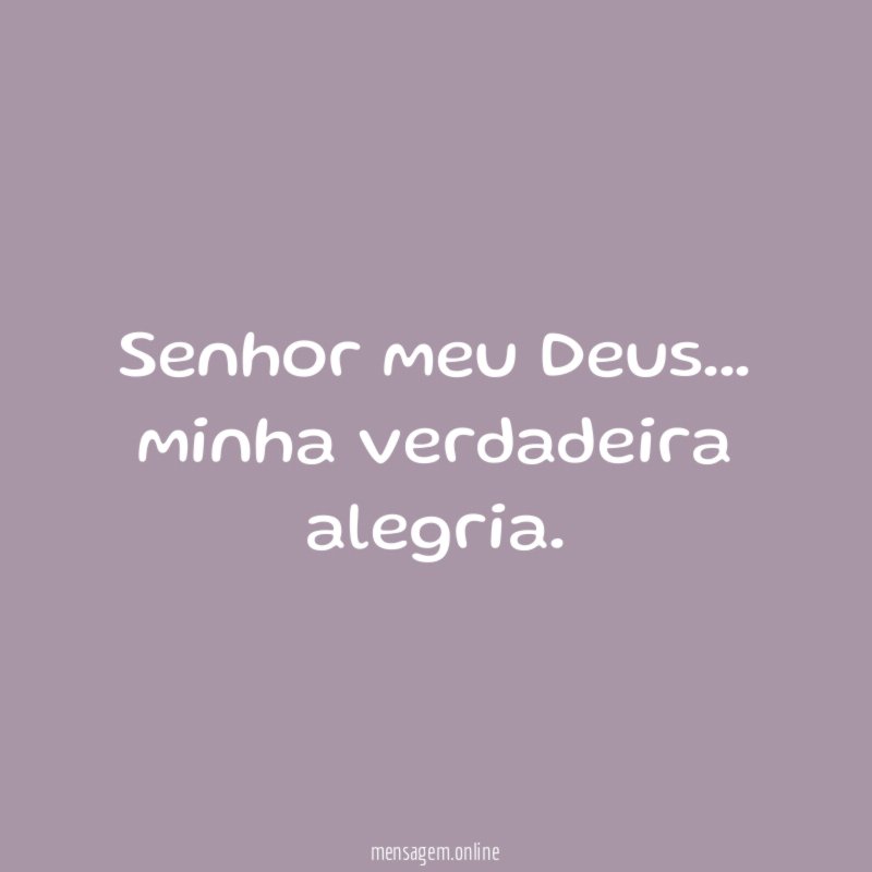 Senhor meu Deus