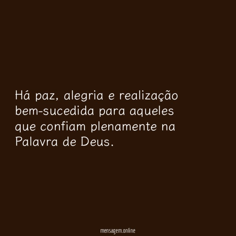 Há paz