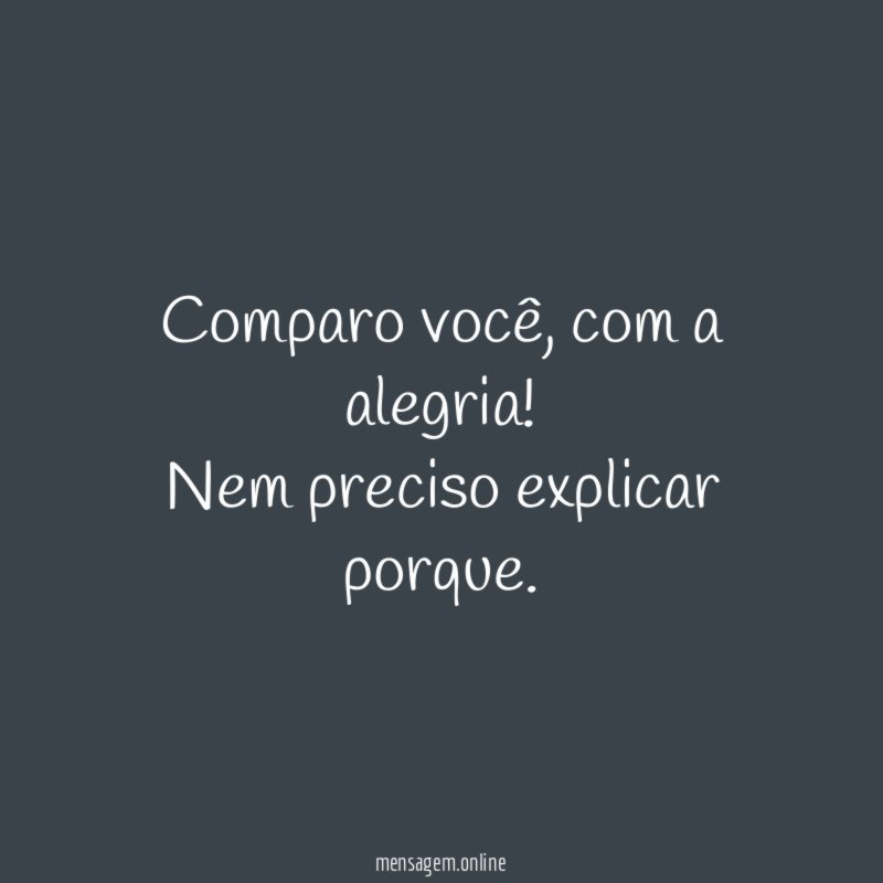 Comparo você
