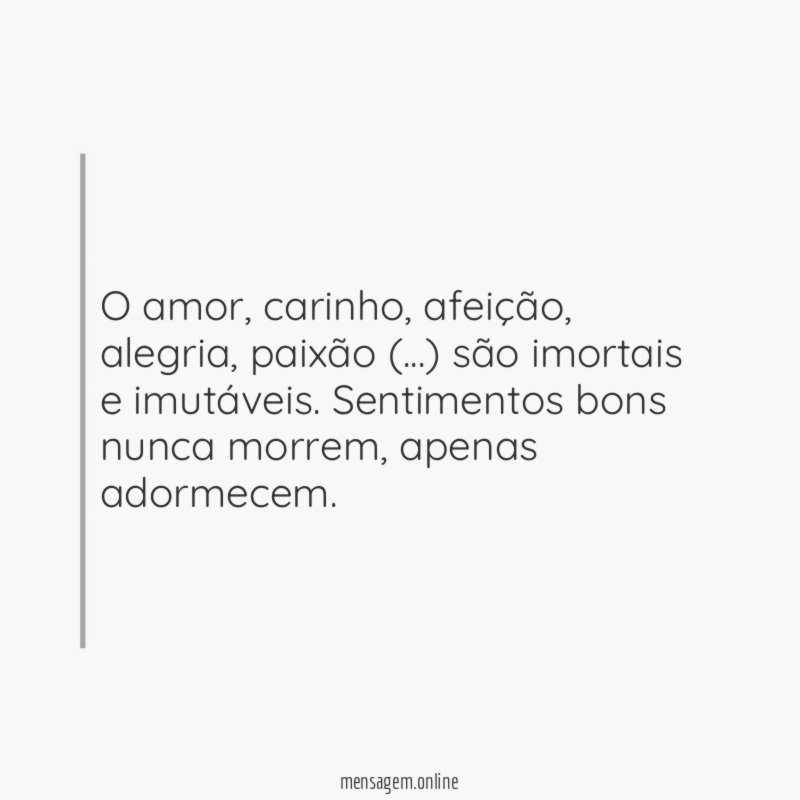 O amor