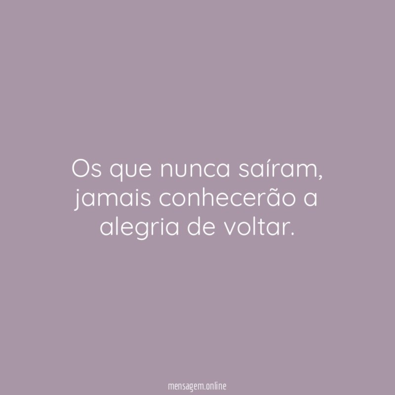 Os que nunca saíram
