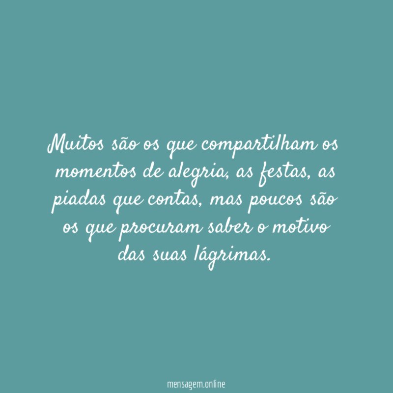Muitos são os que compartilham os momentos de alegria
