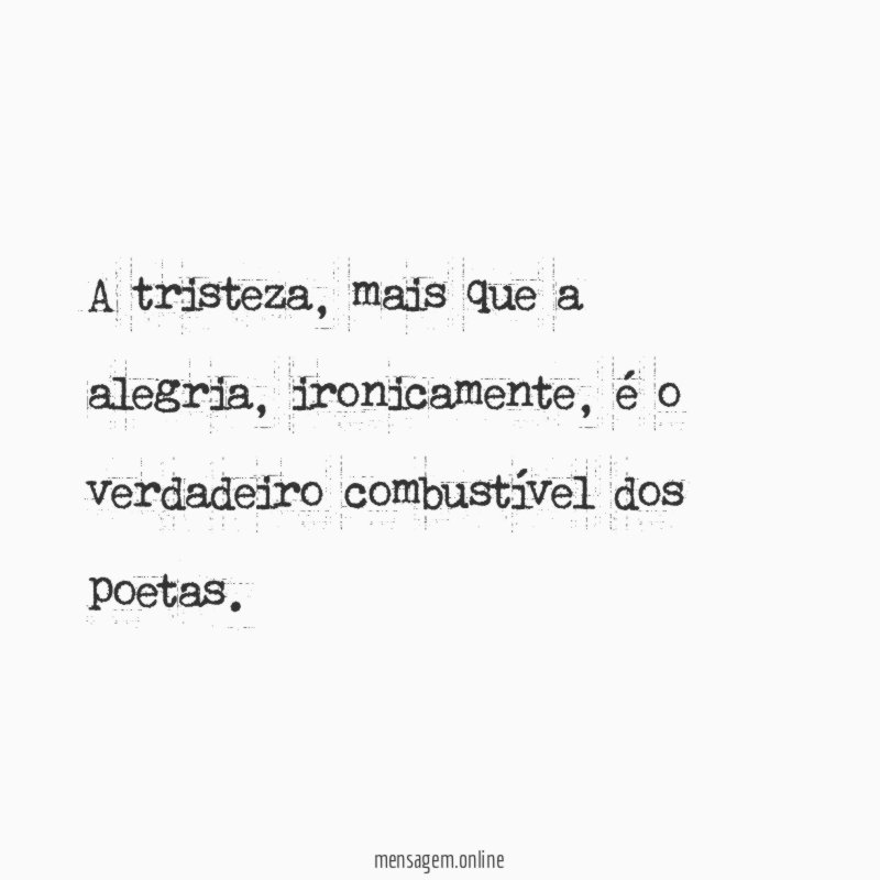 A tristeza