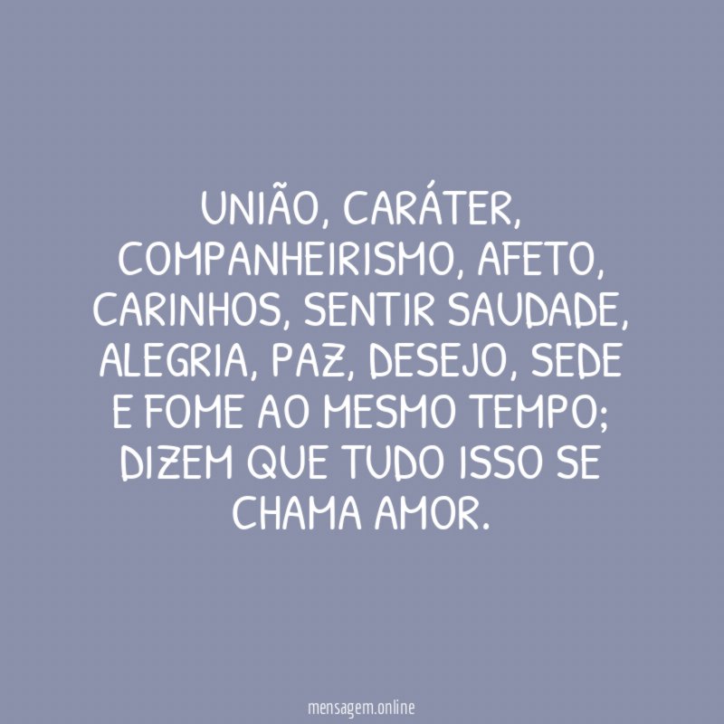 UNIÃO