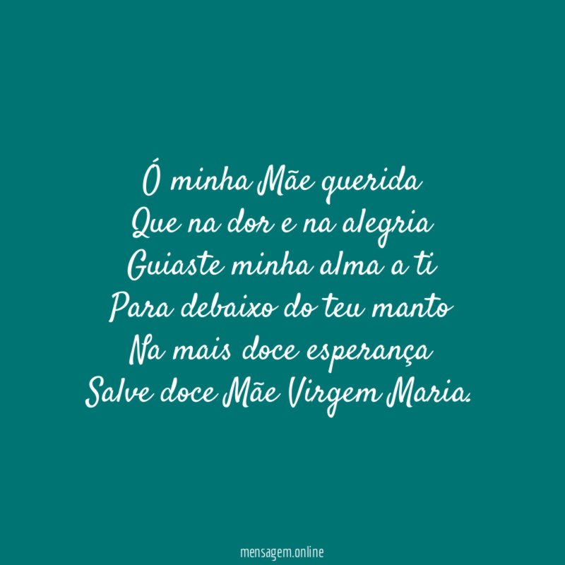 Ó minha Mãe querida❤ Que na dor e na