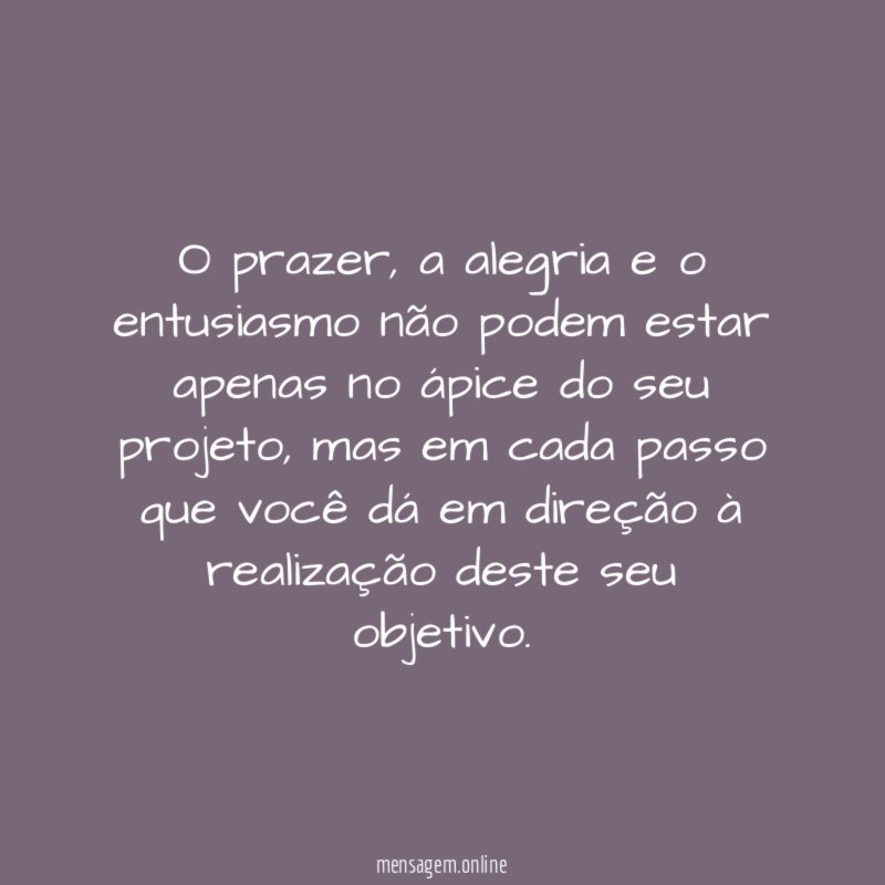 O prazer