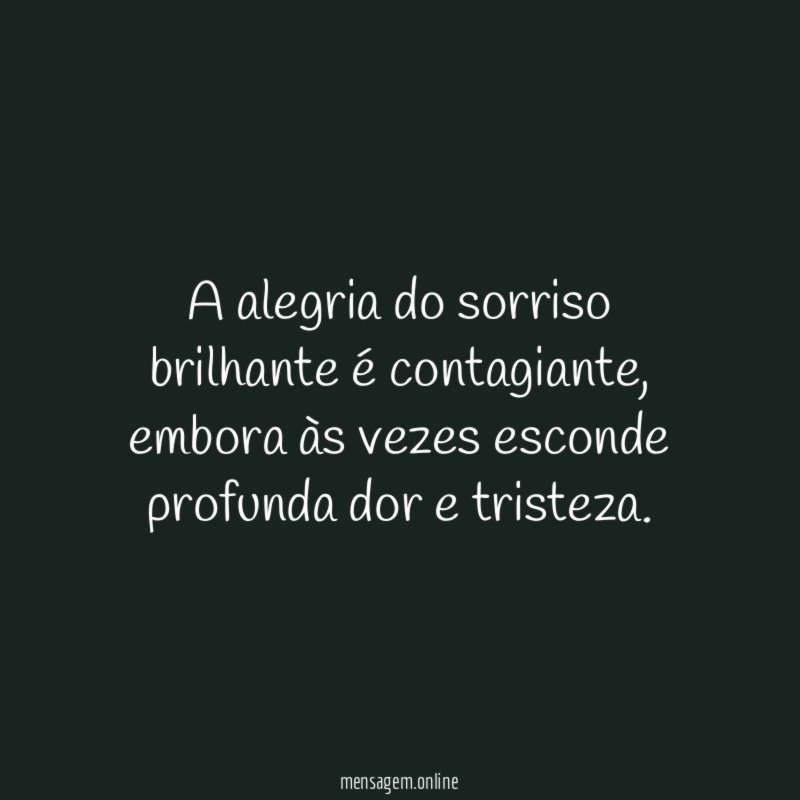 A alegria do sorriso brilhante é contagiante
