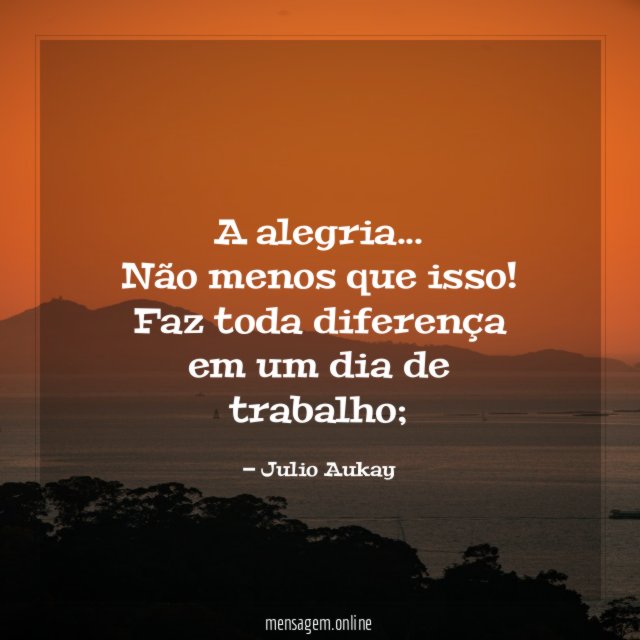 A alegria