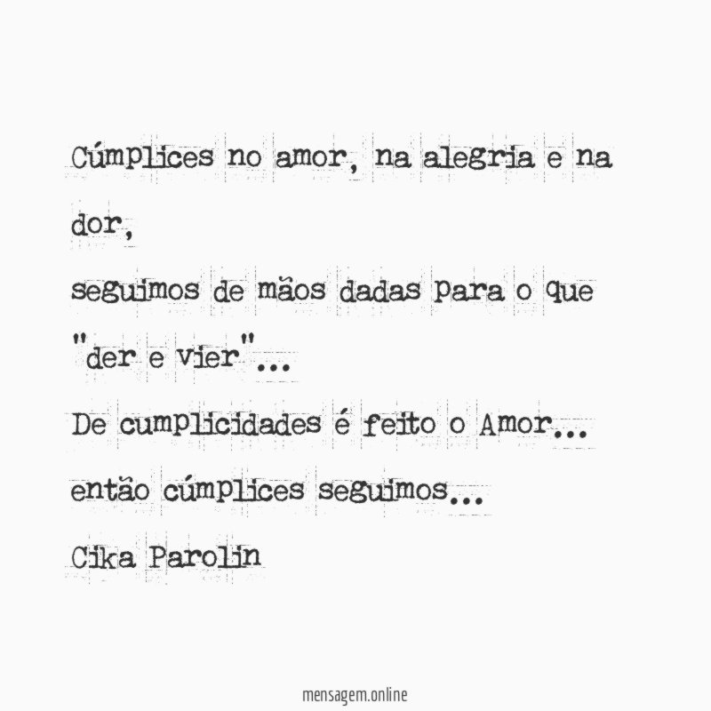 Cúmplices no amor