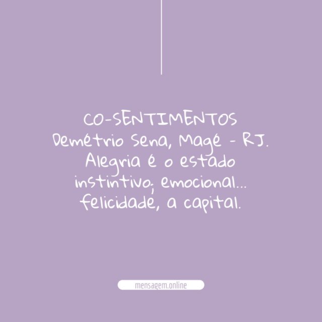 CO-SENTIMENTOS