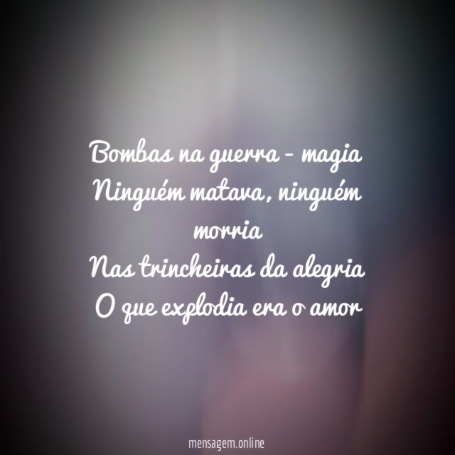 Bombas na guerra - magia Ninguém matava