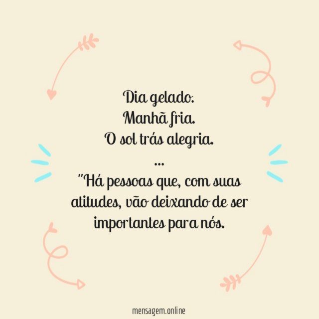 Dia gelado